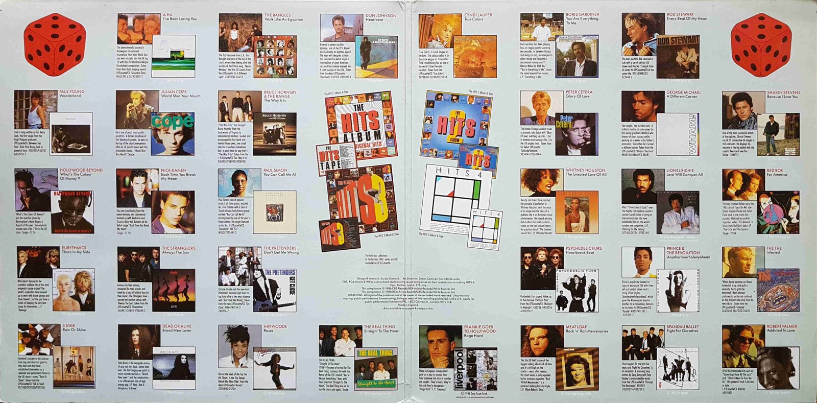 Middle of cover of HITS 5